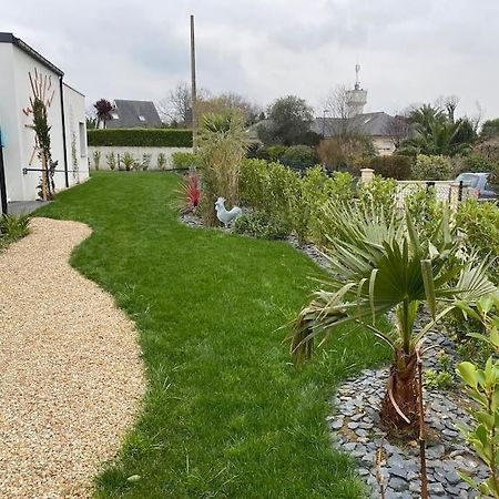 Logement Entier Tout Confort Dans Maison Neuve Locquirec Exterior foto